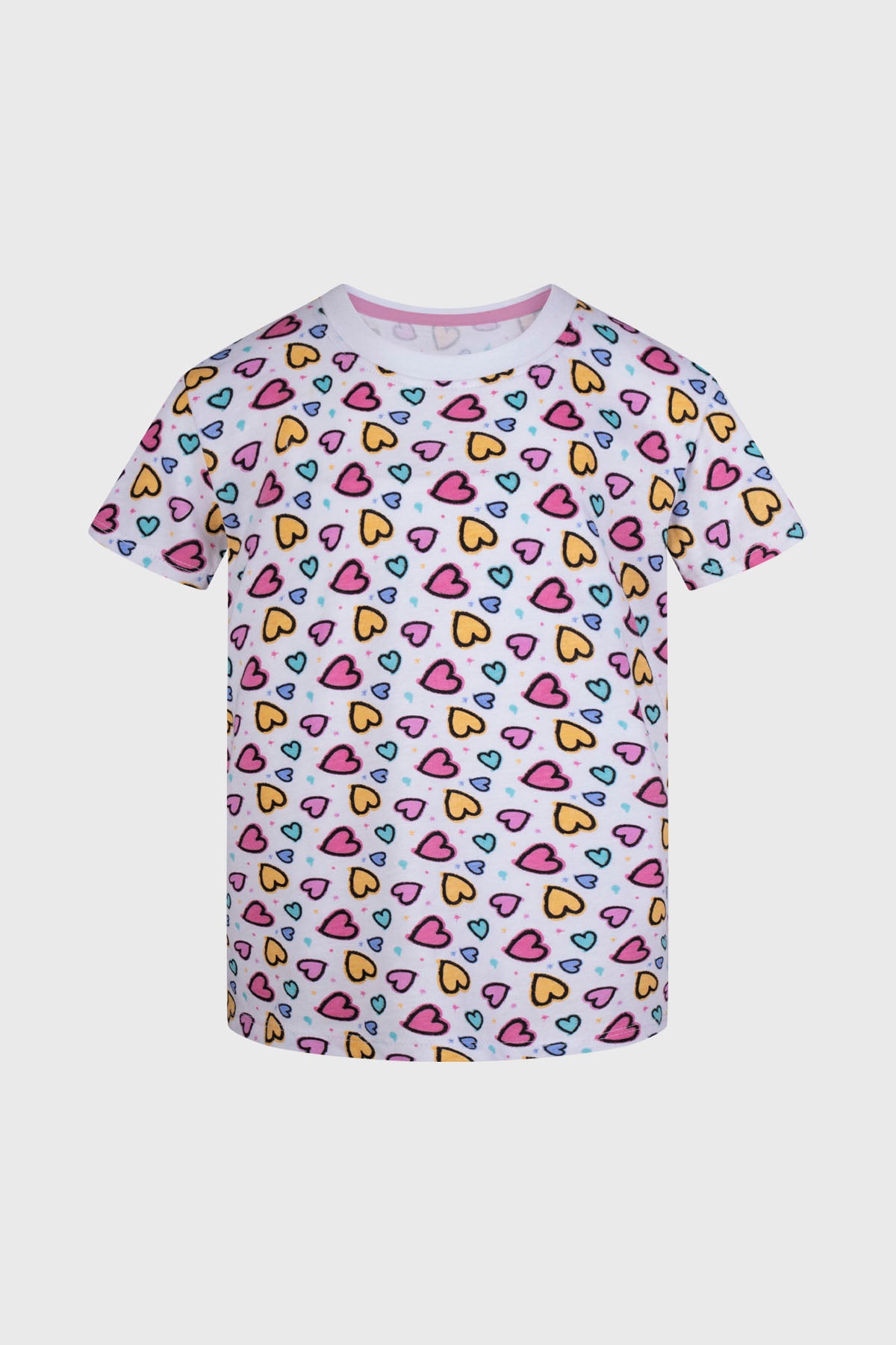 Polera Niña Bipack Print Lila