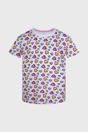 Polera Niña Bipack Print Lila