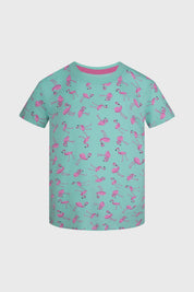 Polera Niña Bipack Print Rosado