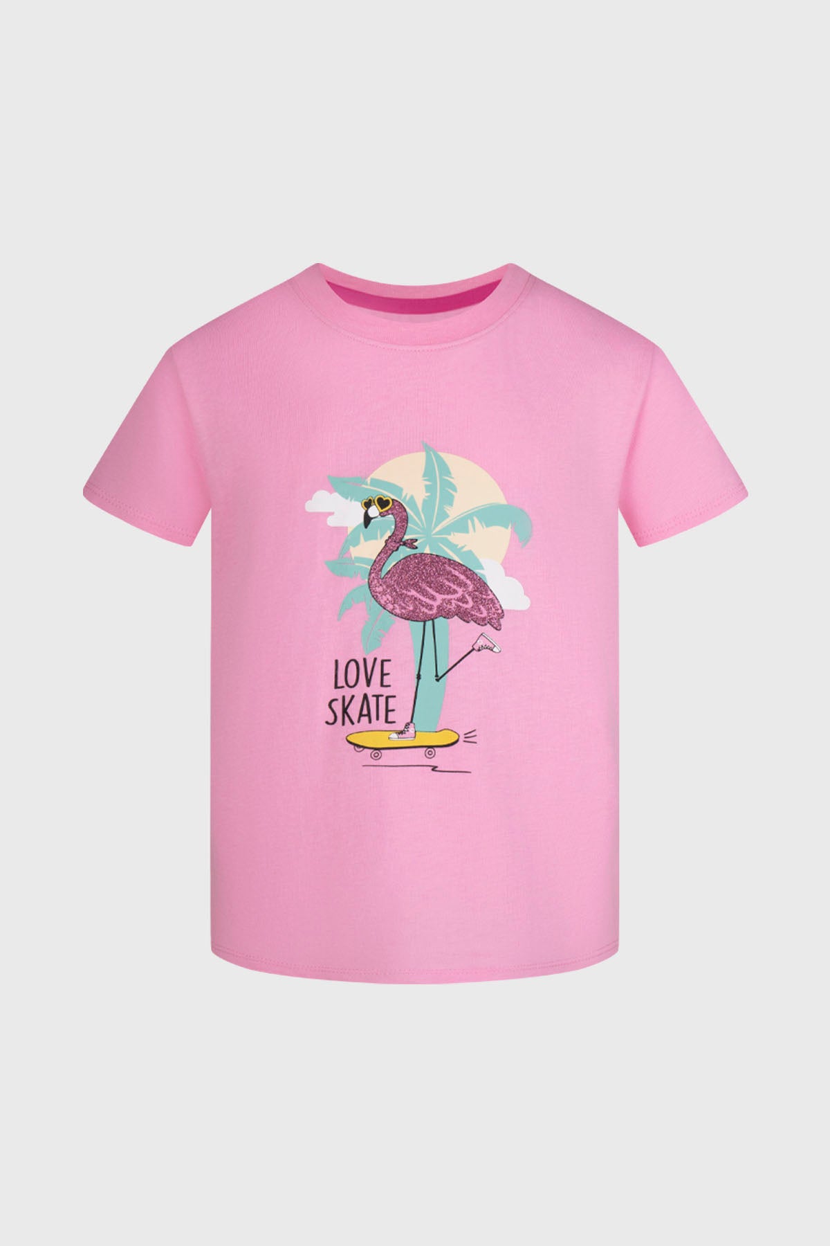 Polera Niña Bipack Print Rosado