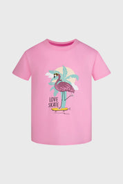 Polera Niña Bipack Print Rosado