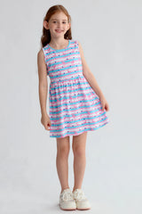 Vestido Niña Básico Toodler Blanco