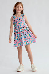 Vestido Niña Básico Toodler Rosado Claro