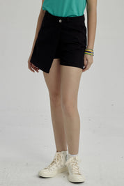 Short Niña Cargo Negro