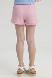 Short Niña Crep Rosado