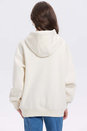 Polerón Niña Print College Beige