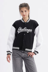 Chaqueta Niña Bomber Negro