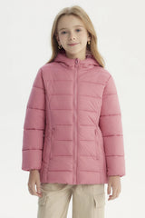 Parka Niña Toddler Rosado
