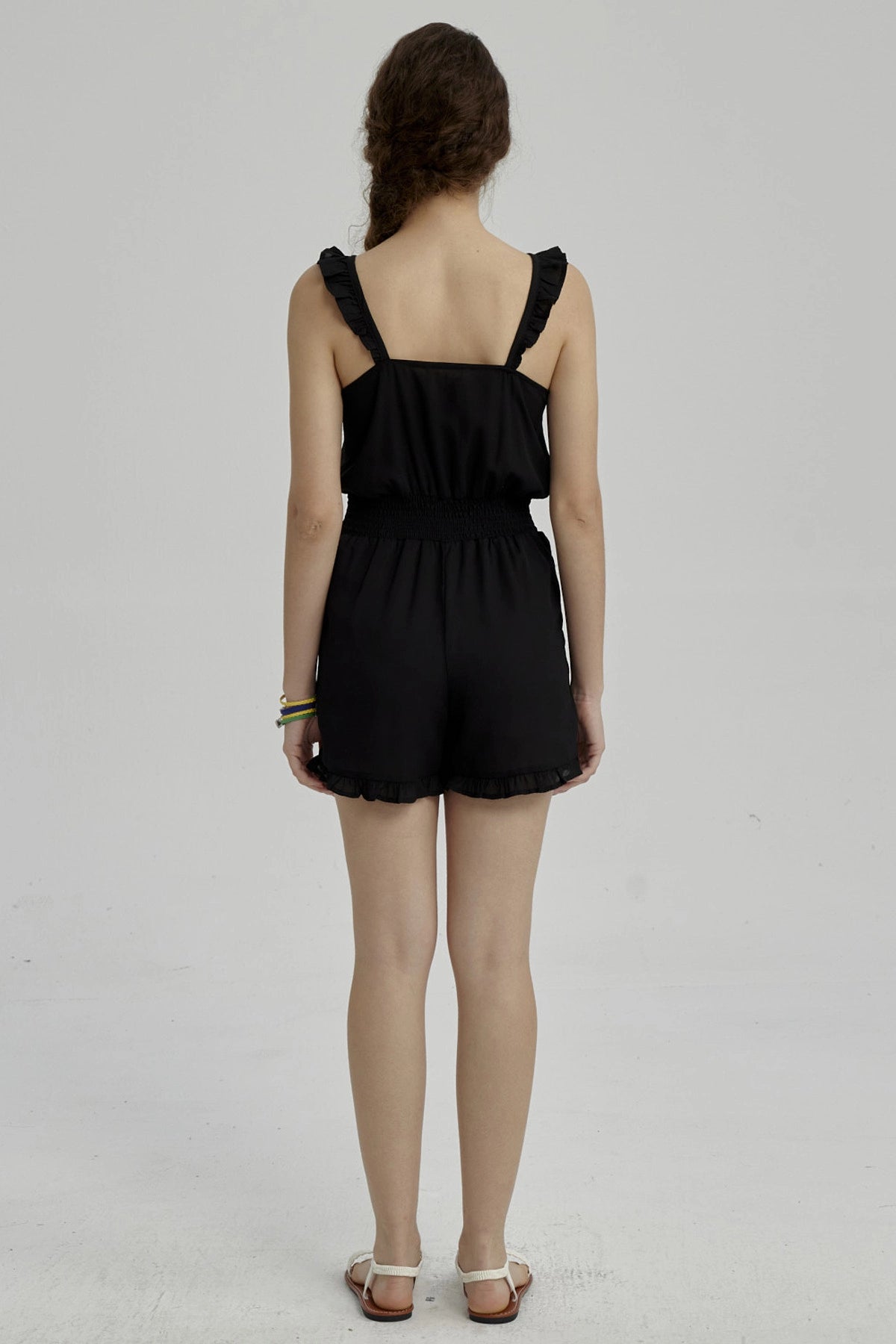 Enteritos Niña Corto Cintura Negro