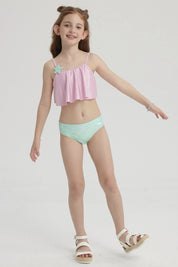 Traje de Baño Niña Bikini Estrella Rosado