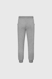 Pantalones buzo niña lila y gris con bolsillos laterales sin estampa diseño cómodo y relajado ideales para jugar