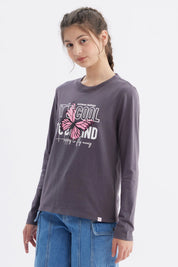 Polera Niña Básica Teen Marengo