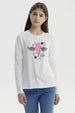 Polera Niña Básica Teen Blanco