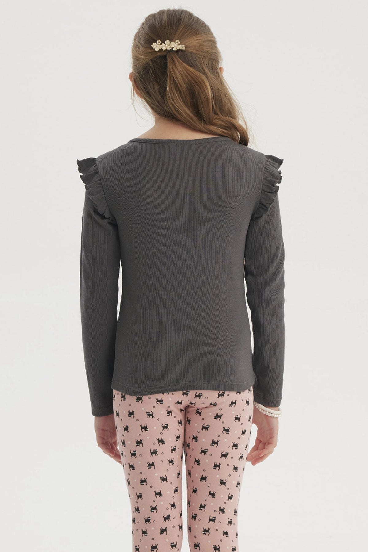 Polera Niña Teen Con Vuelos Marengo