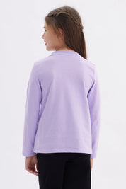 Polera Niña Toddler Print Lila