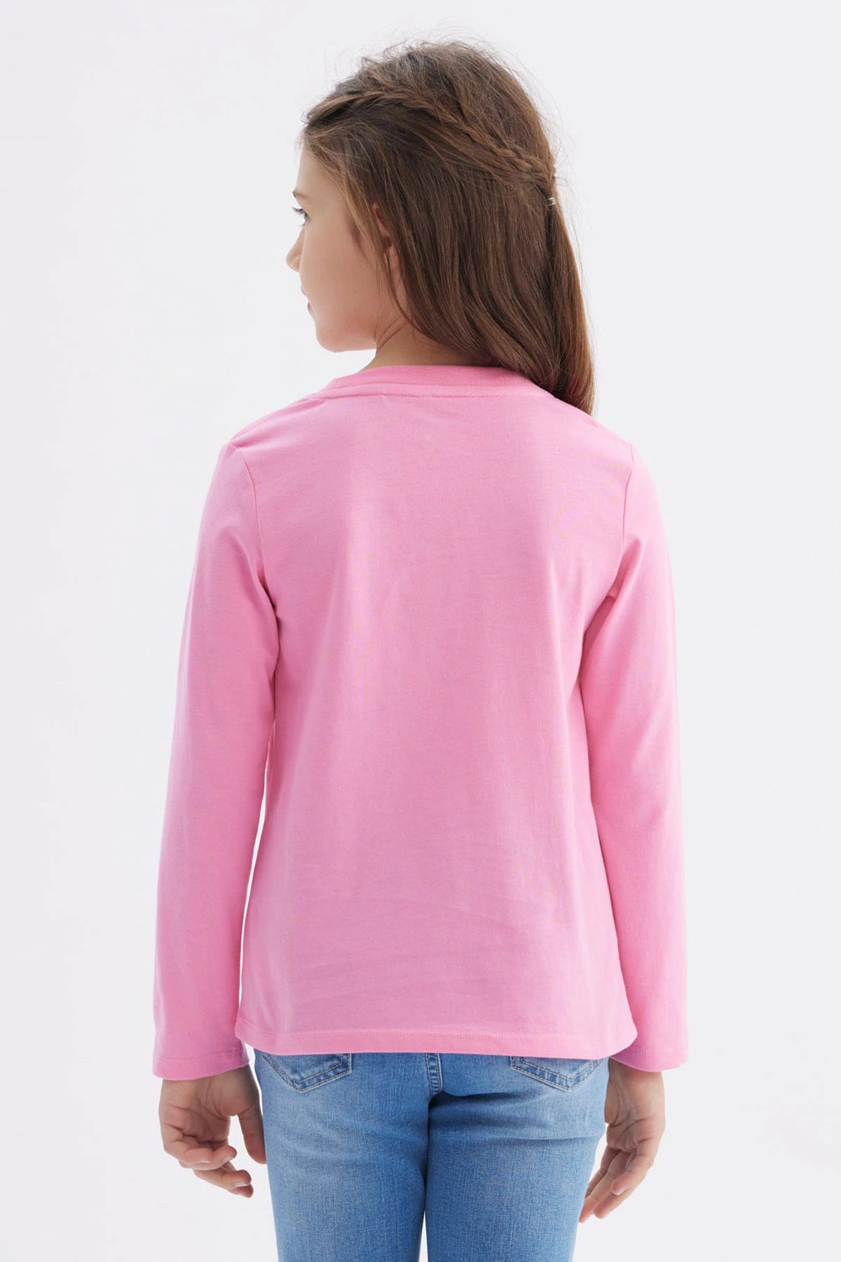 Polera Niña Toddler Print Rosado