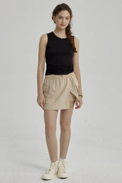 Short Niña Teen Beige