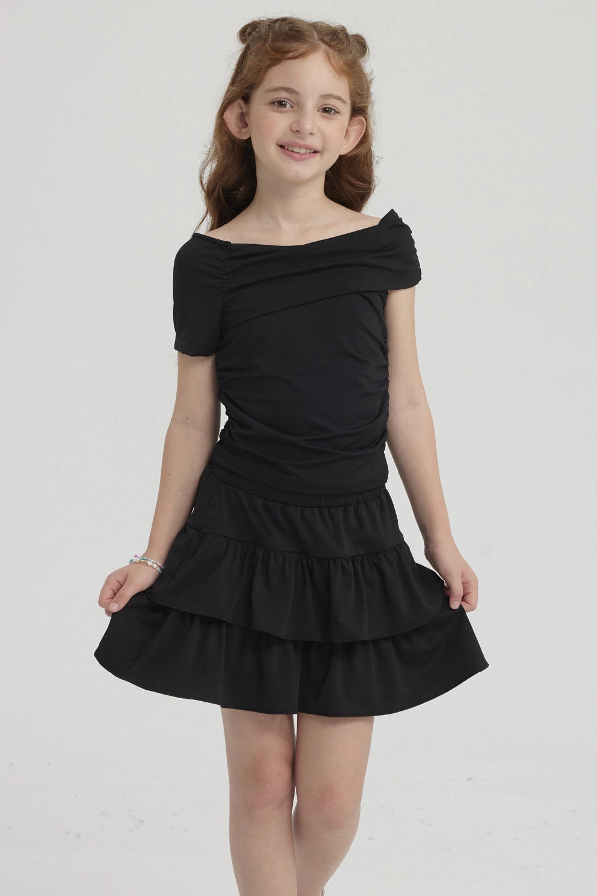 Polera Niña Teen Negro