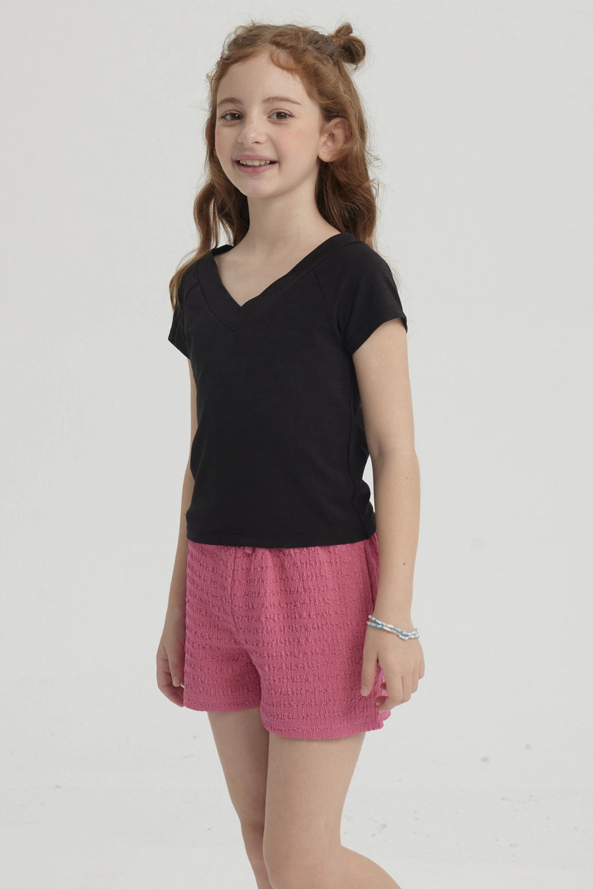 Polera Niña Teen Lisa Negro