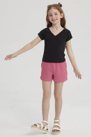 Polera Niña Teen Lisa Negro