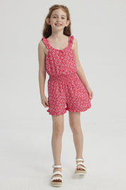 Enteritos Niña Toddler Cintura Fucsia