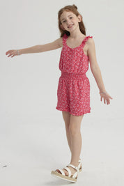 Enteritos Niña Toddler Cintura Fucsia