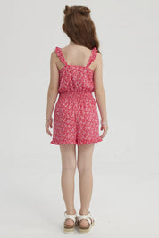 Enteritos Niña Toddler Cintura Fucsia