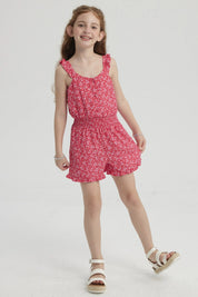 Enteritos Niña Toddler Cintura Fucsia