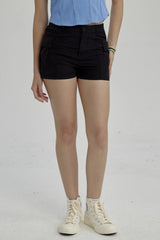 Short Niña Cargo Taslan Negro