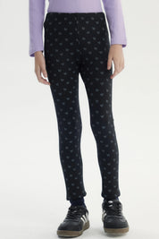 Calza Niña Slim Negro