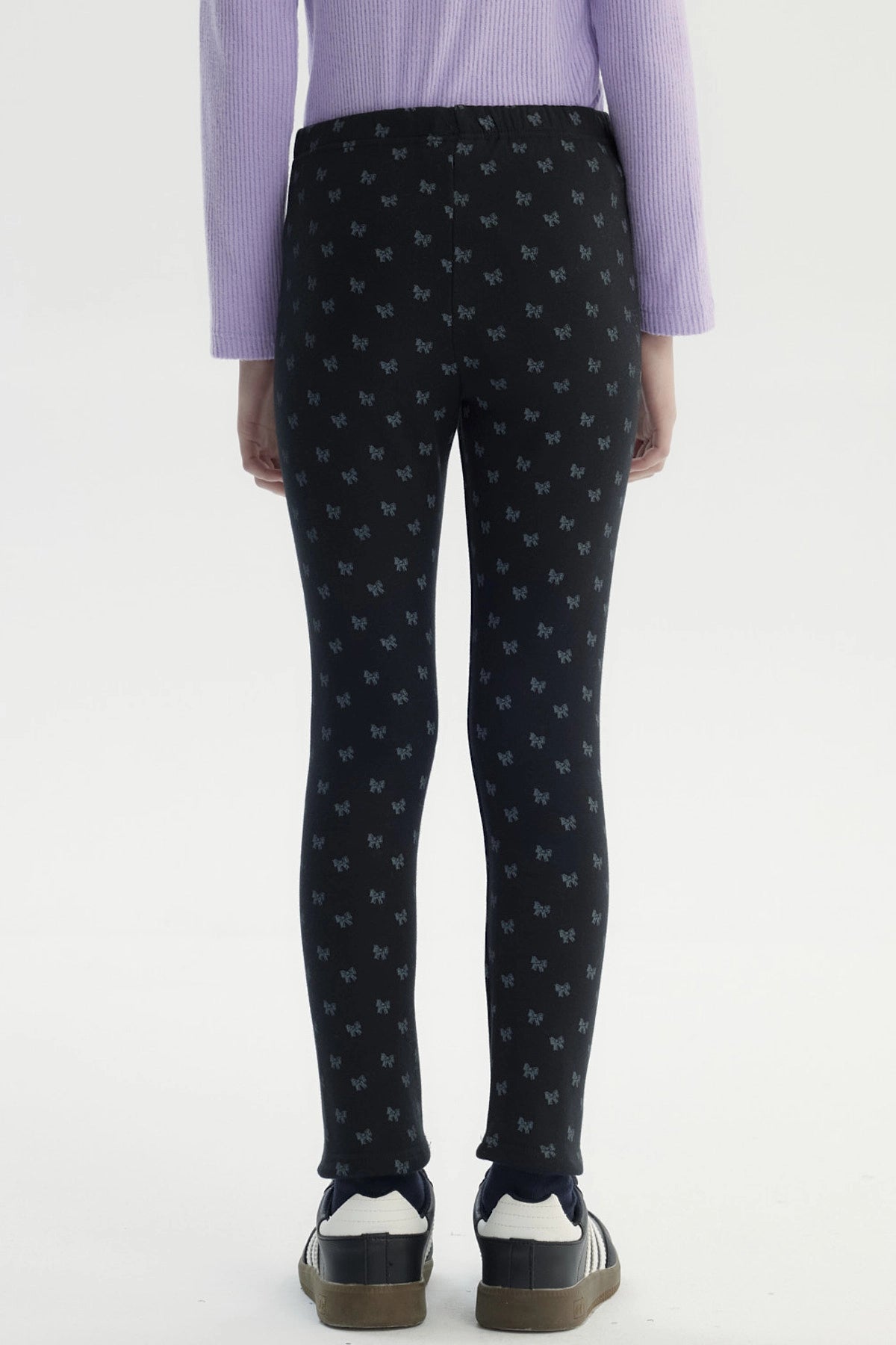 Calza Niña Slim Negro