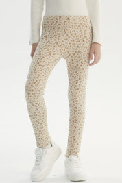Calza Niña Slim Beige