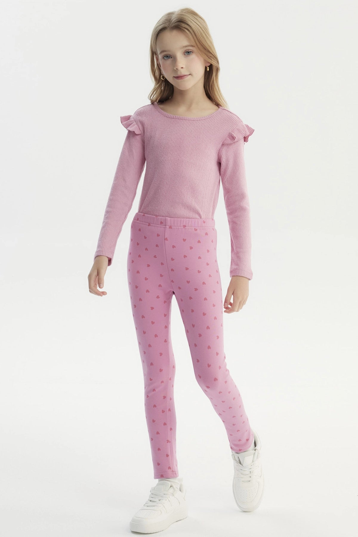 Calza Niña Slim Rosado
