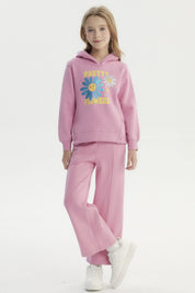 Polerón Niña Slim Rosado