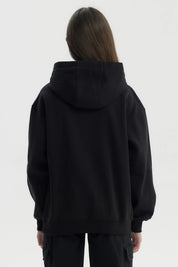 Polerón Niña Slim Negro