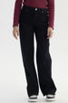 Jeans Niña Wide Leg Negro
