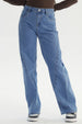 Jeans Niña Wide Leg Azul