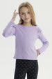 Polera Niña Slim Lila