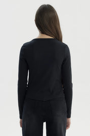 Polera Niña Slim Negro