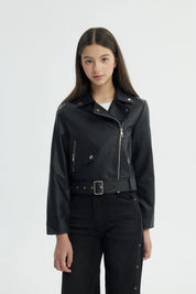 Chaqueta Niña Slim Negro