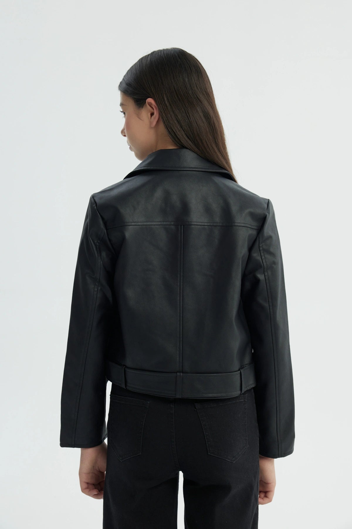 Chaqueta Niña Slim Negro