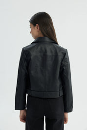 Chaqueta Niña Slim Negro