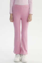 Calza Niña Leve Flare Rosado