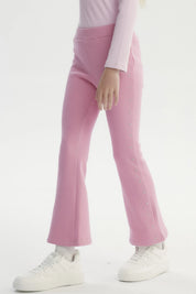 Calza Niña Leve Flare Rosado