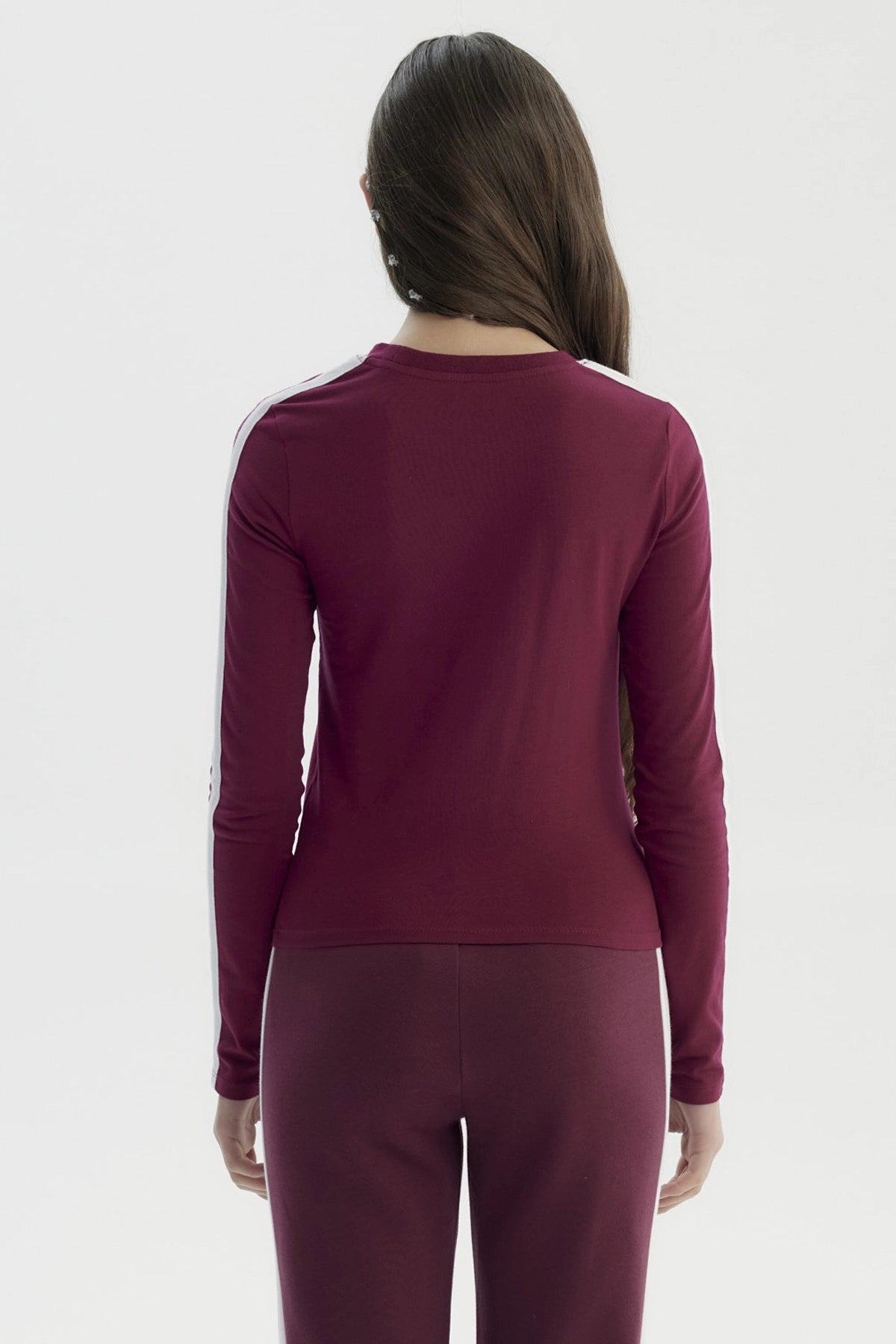 Polera Niña Slim Rojo