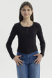 Polera Niña Slim Negro
