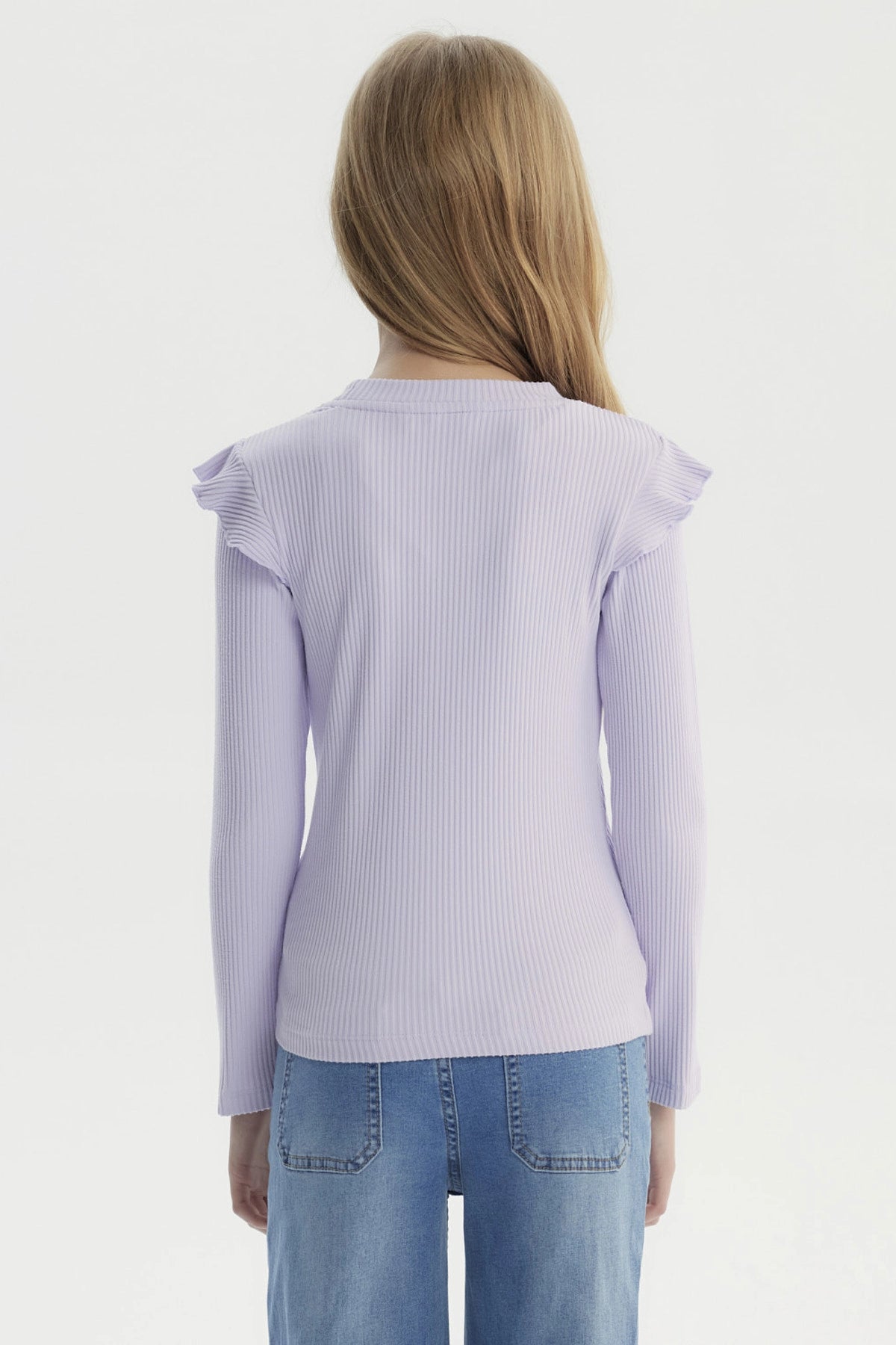 Polera Niña Slim Lila