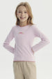Polera Niña Slim Rosado