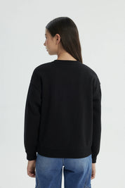 Polerón Niña Slim Negro