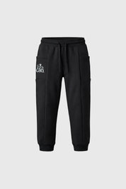 Pantalón Buzo Niña Slim Negro